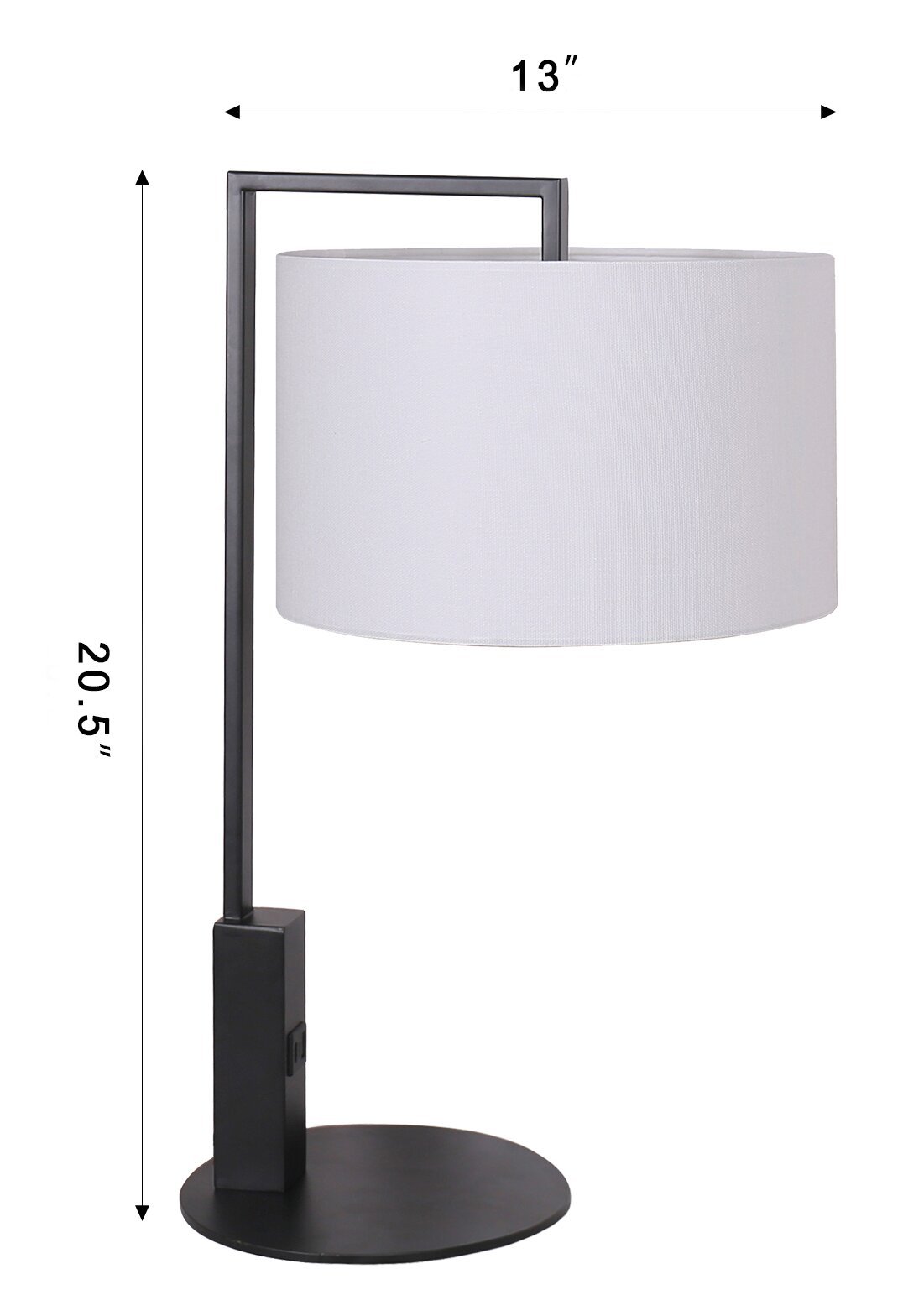 jax-2-piece-table-and-floor-lamp-set-with-usb-port - Image 19