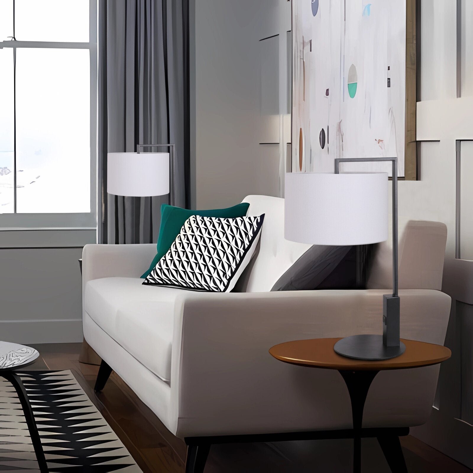 jax-2-piece-table-and-floor-lamp-set-with-usb-port - Image 9