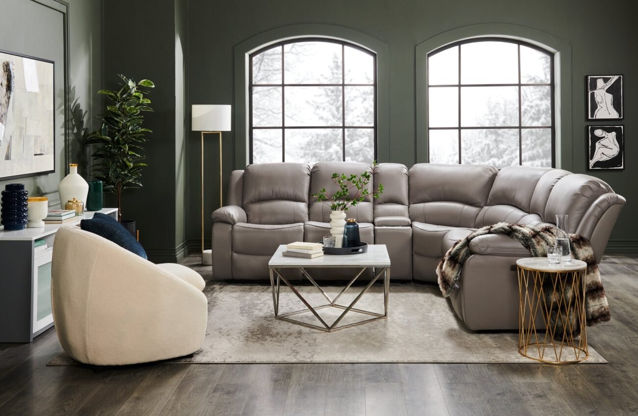 marcel-6-piece-genuine-leather-reclining-sectional-grey - Image 18