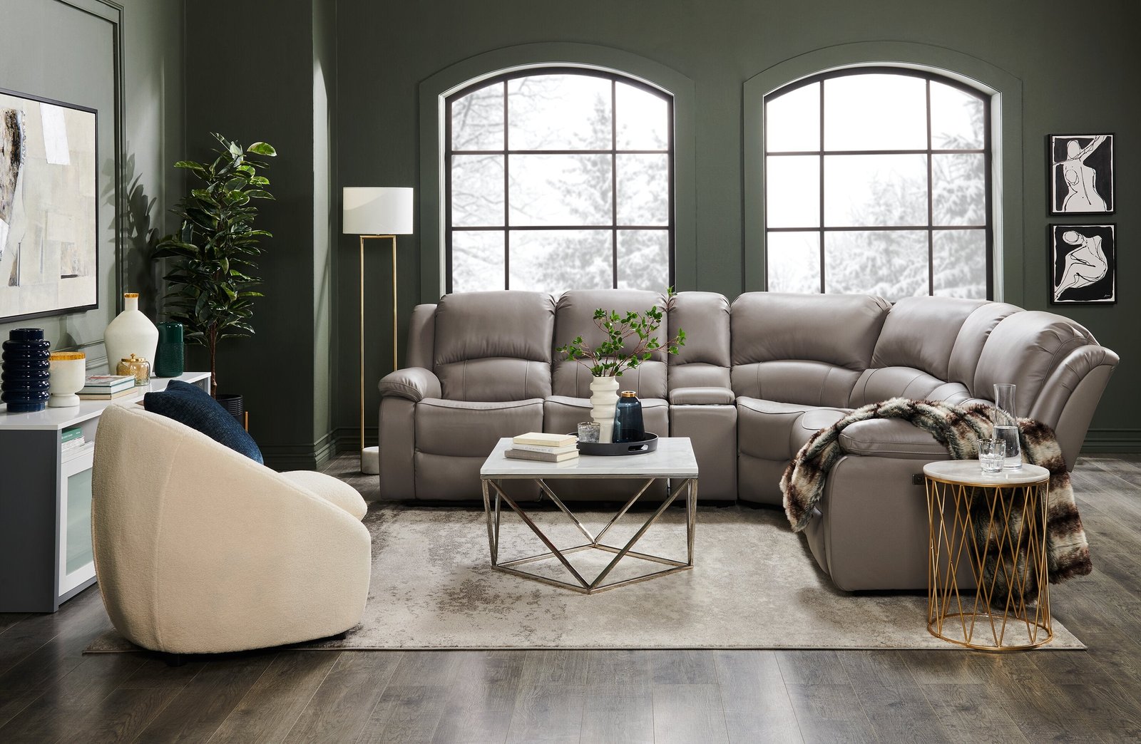 marcel-6-piece-genuine-leather-reclining-sectional-grey - Image 18