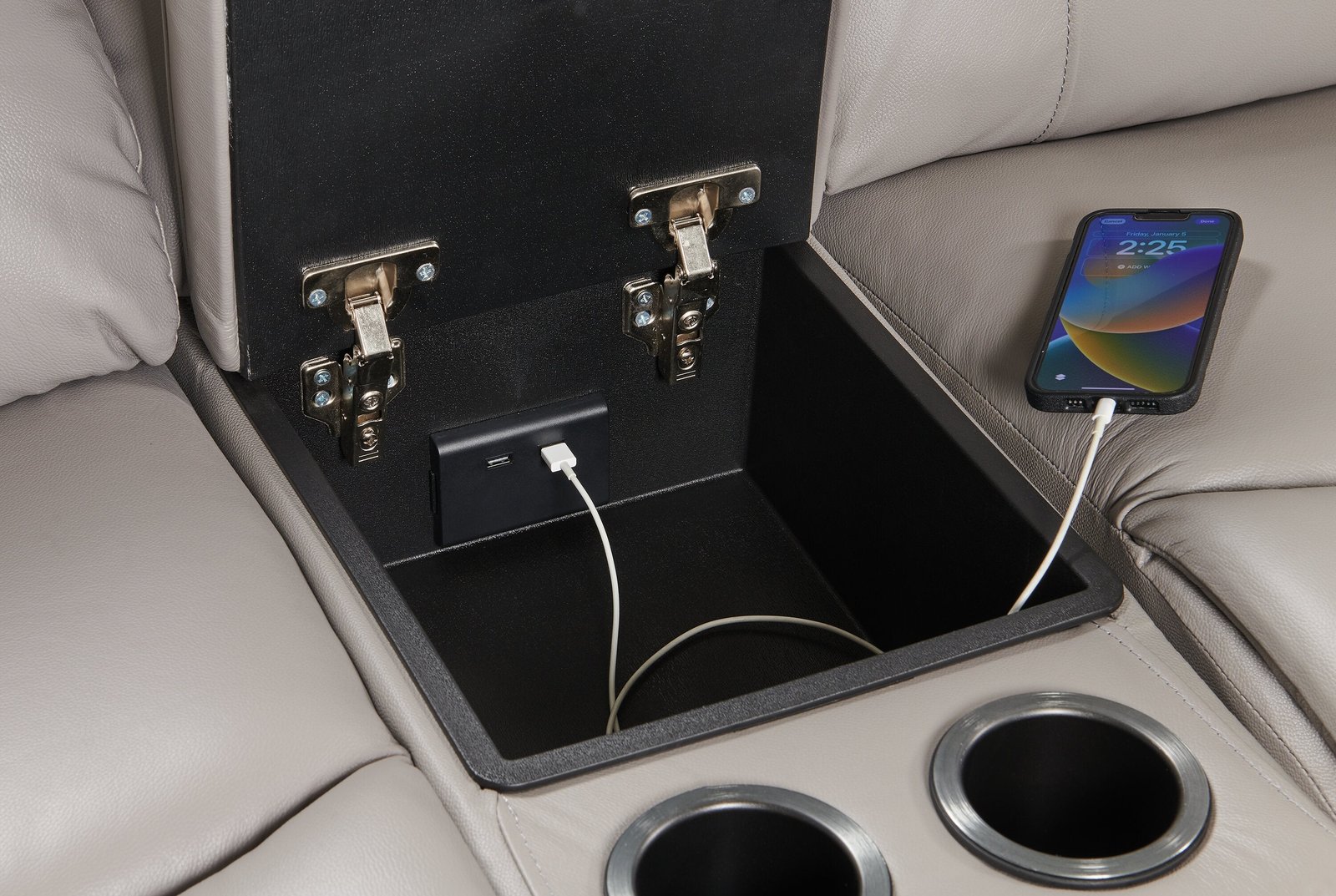 marcel-6-piece-genuine-leather-reclining-sectional-grey - Image 11