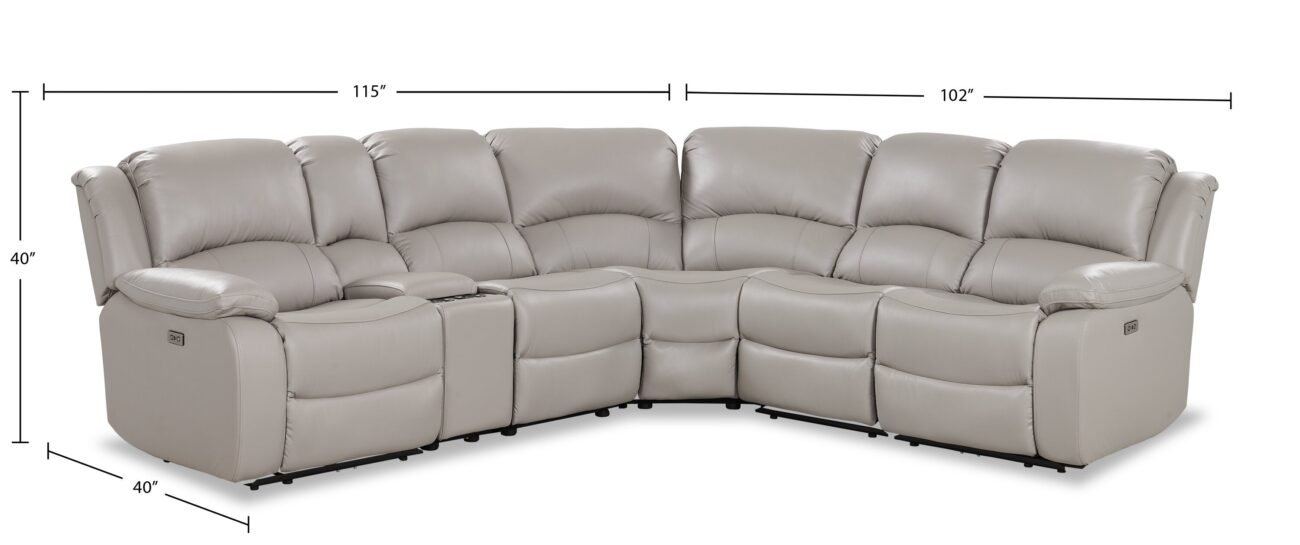 marcel-6-piece-genuine-leather-reclining-sectional-grey - Image 19