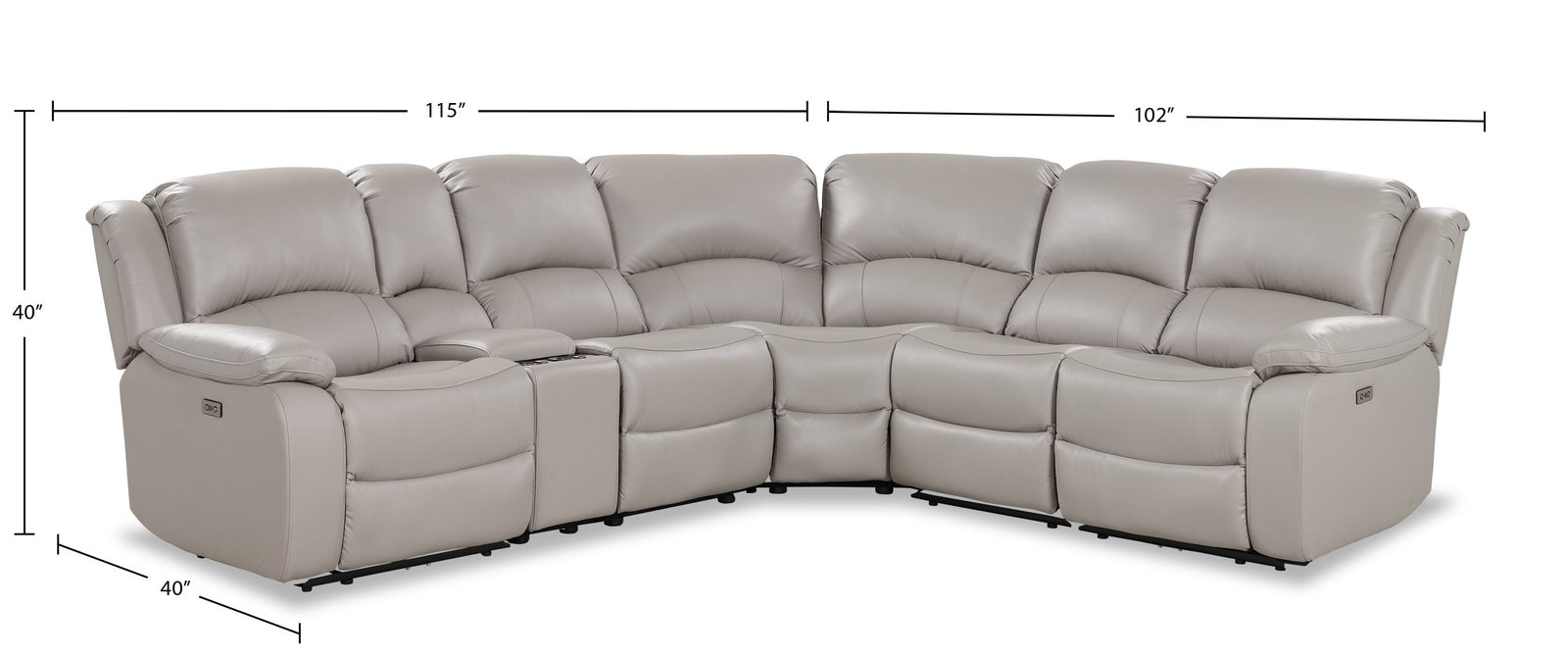 marcel-6-piece-genuine-leather-reclining-sectional-grey - Image 19